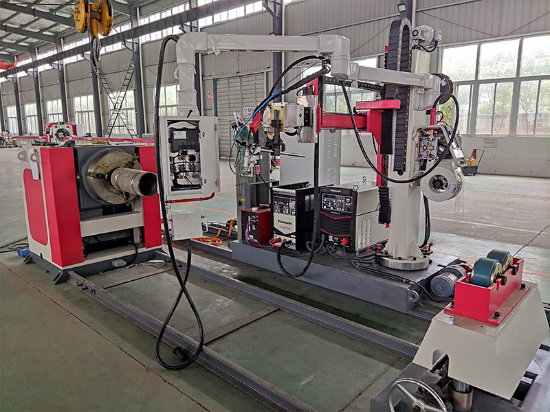 multifunction automatic pipe welding machine (tig+mig+saw, cantilever type) 9